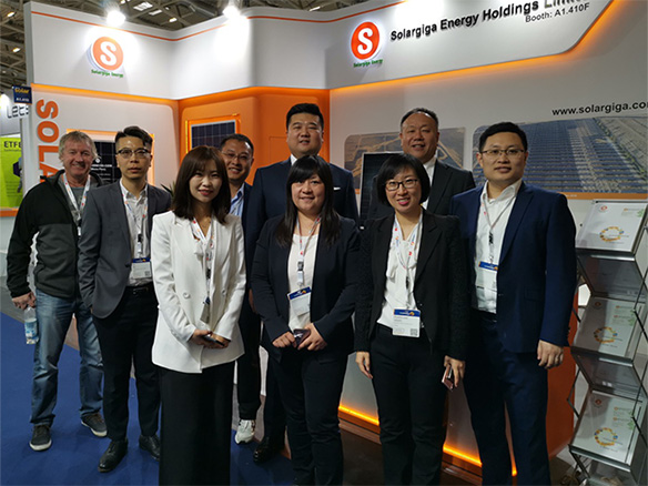 錦州陽光能源攜最新髙效組件亮相2019年慕尼克國(guó)際太陽能技術(shù)博覽會(huì)