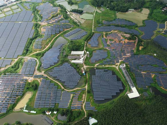 全球足跡 | 抗臺(tái)風(fēng)技能拉滿！陽(yáng)光能源助力廣東省開(kāi)平市150MW光伏項(xiàng)目實(shí)現(xiàn)三重收益